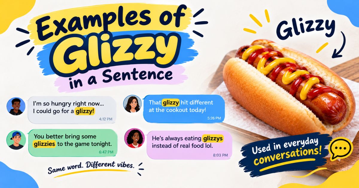 Examples of Glizzy in a Sentence