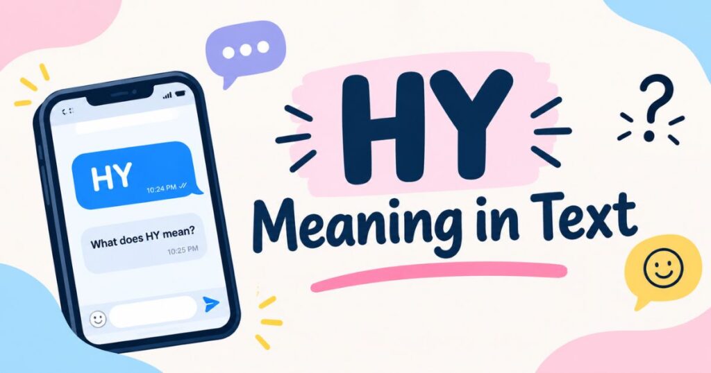 HY Meaning in Text