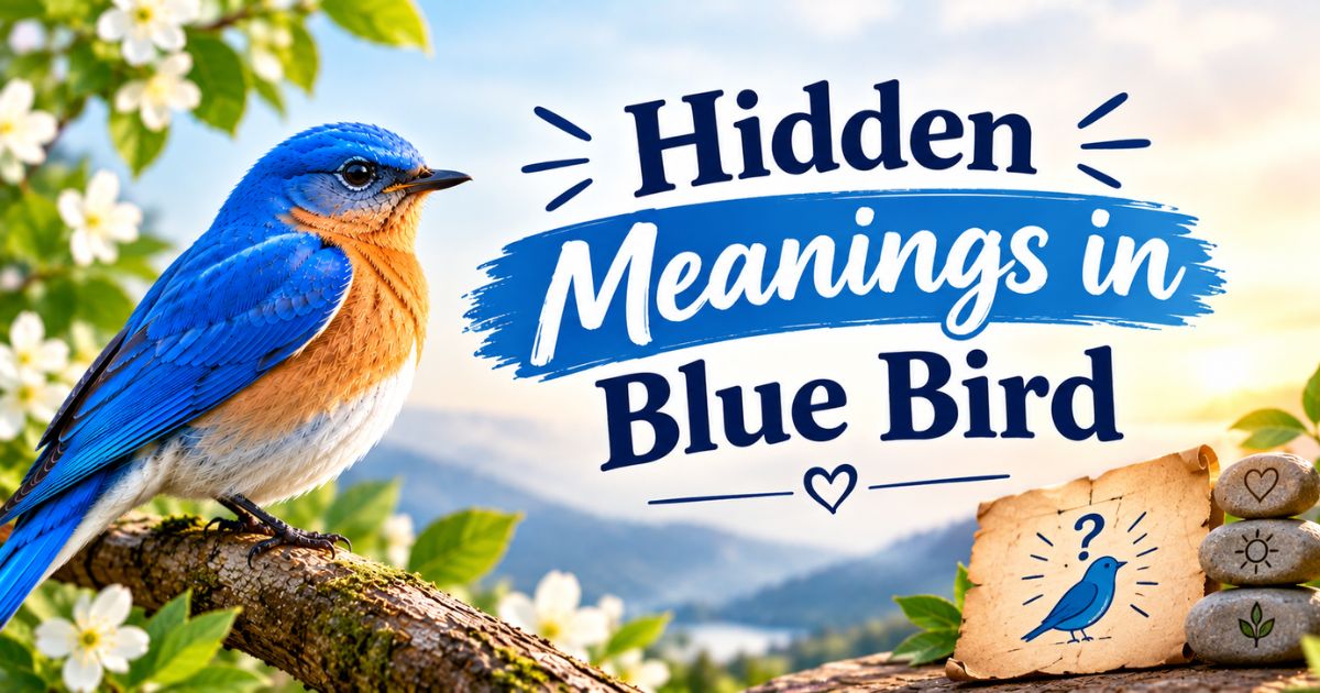 Hidden Meanings in Blue Bird