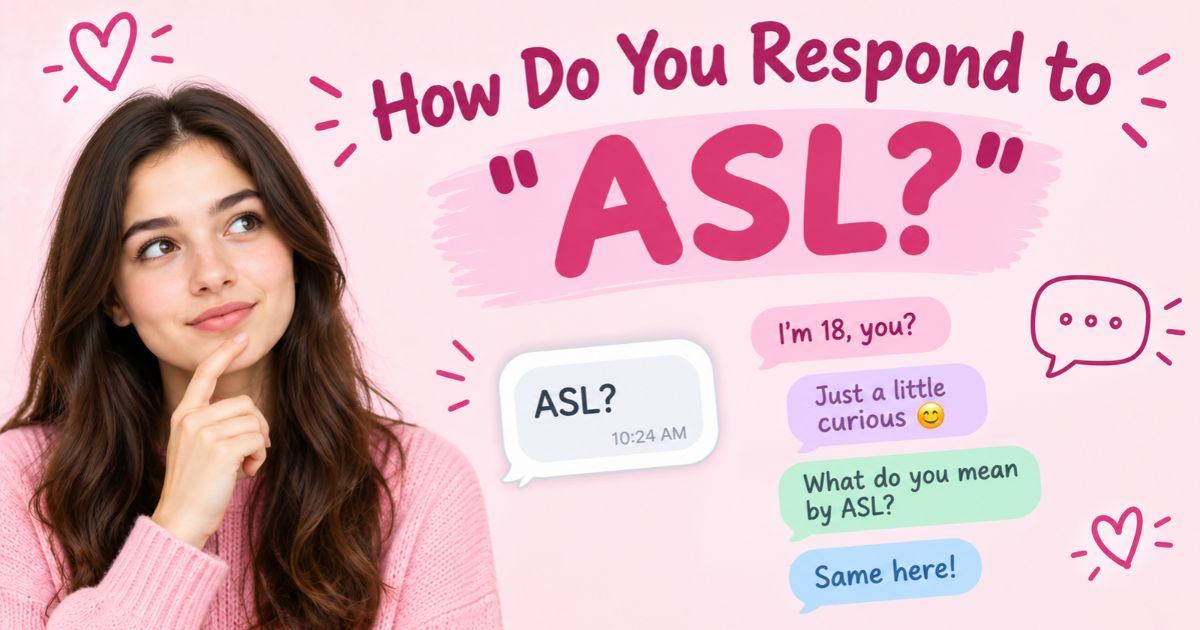 How Do You Respond to _ASL__
