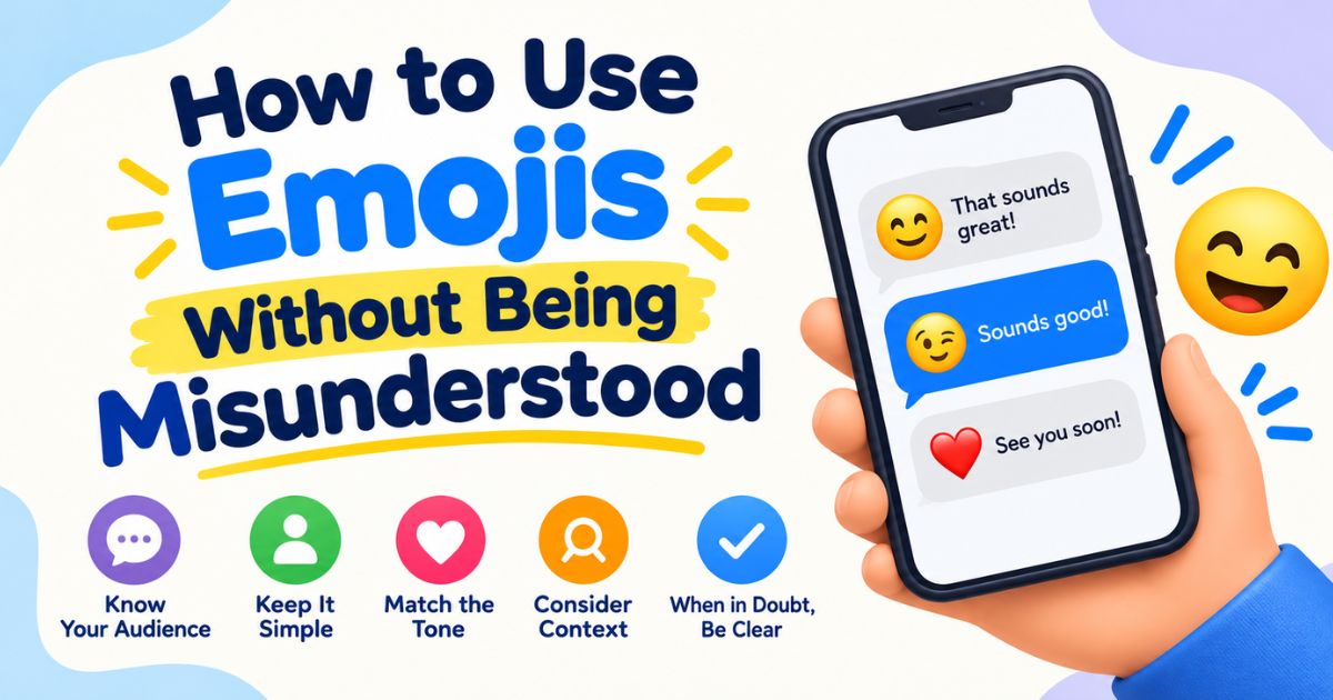 How to Use Emojis Without Being Misunderstood
