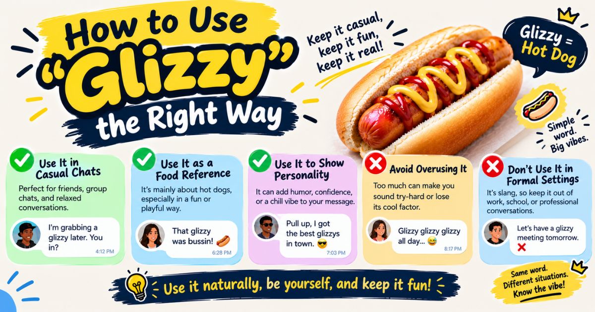 How to Use Glizzy the Right Way