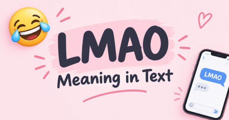 LMAO Meaning in Text