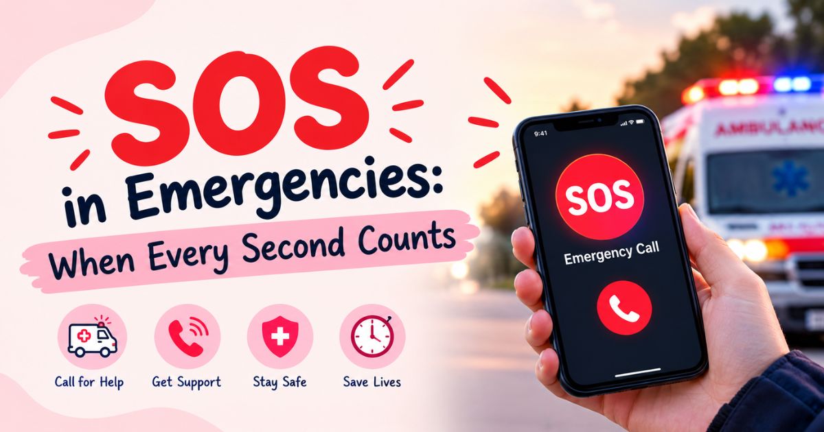 SOS in Emergencies When Every Second Counts