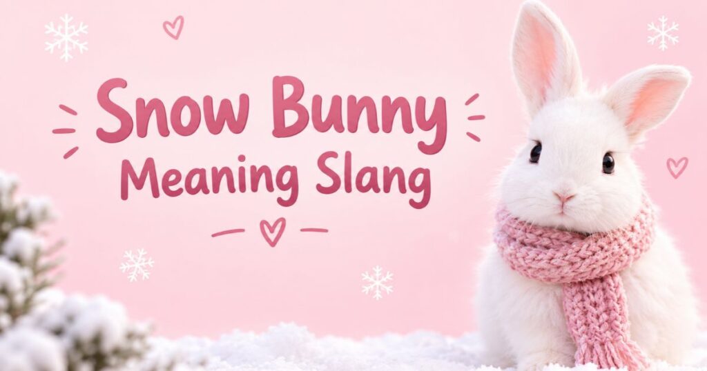 Snow Bunny Meaning Slang