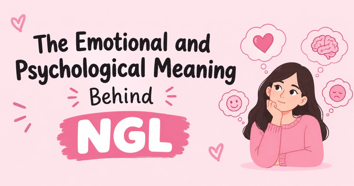 The Emotional and Psychological Meaning Behind NGL