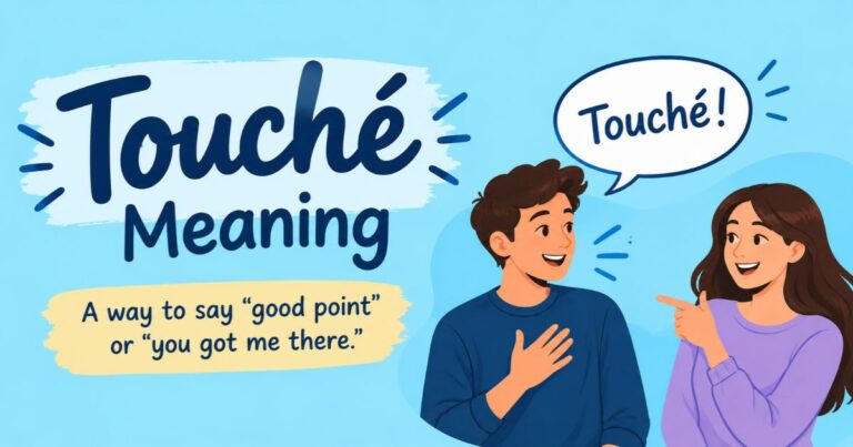 Touché Meaning