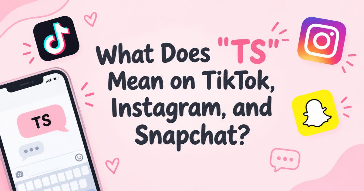 What Does _TS_ Mean on TikTok, Instagram, and Snapchat_