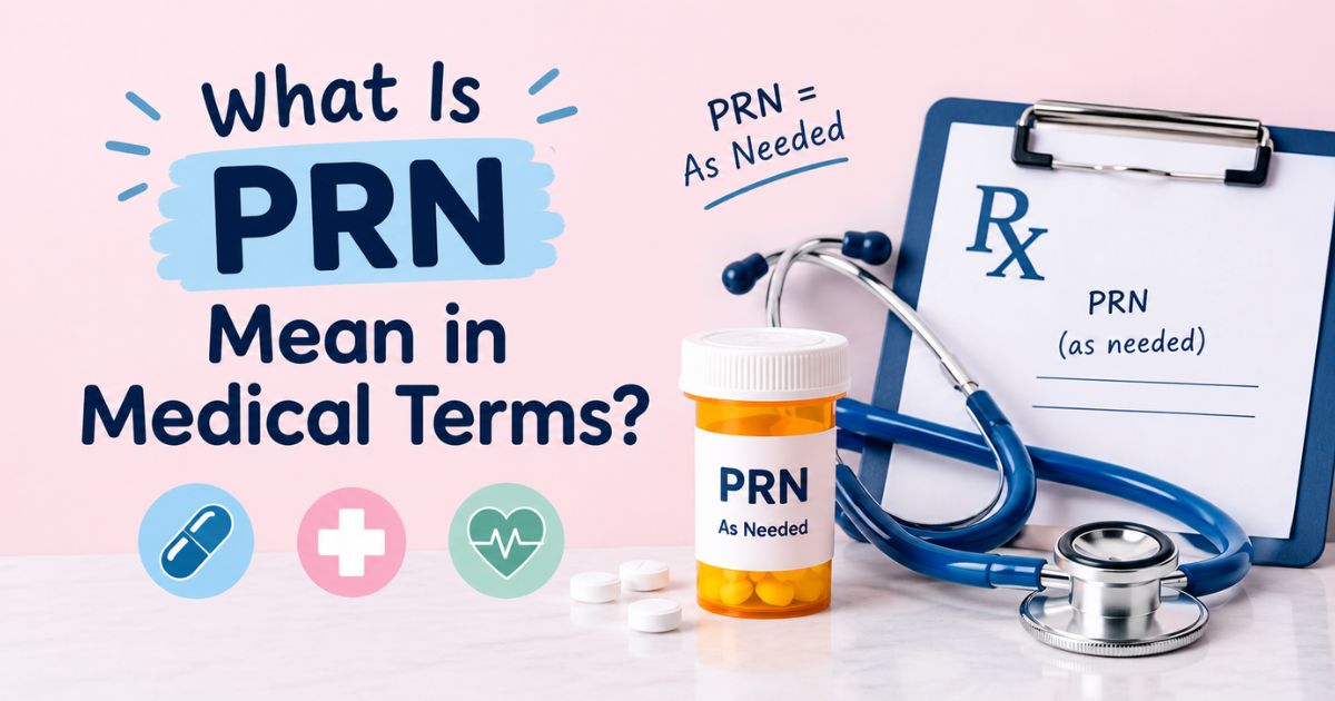 What Is PRN Mean in Medical Terms