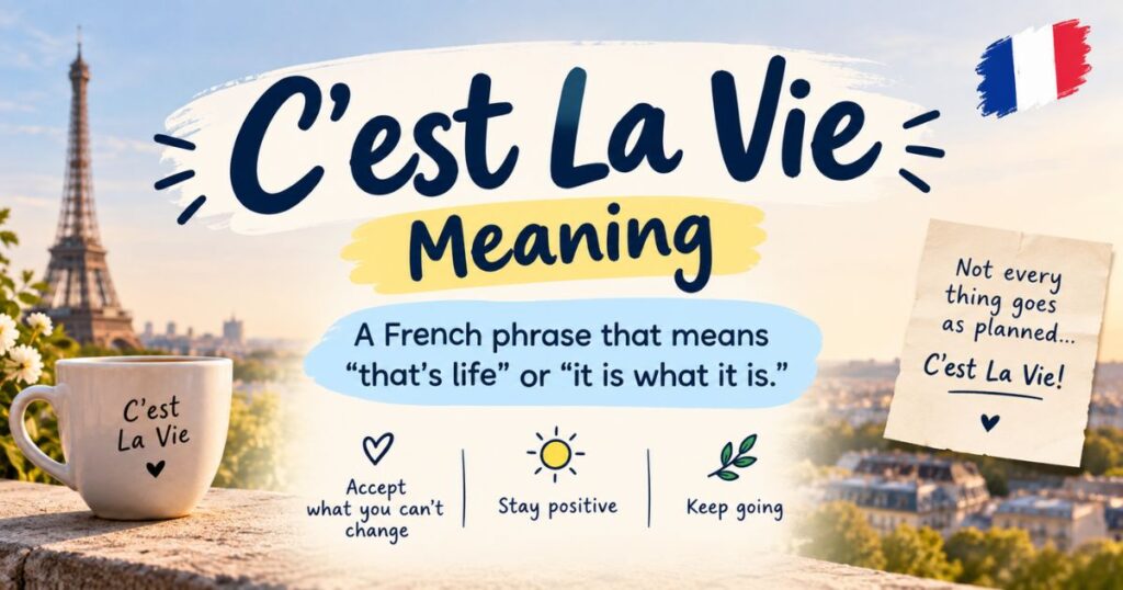 cest la vie meaning