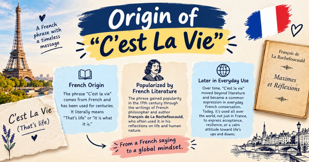 origin of cest la vie